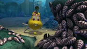 Bess erkennt, dass die Muscheln nahe der Wasserschleuse zu wenig Sauerstoff bekommen.
