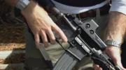 Florida, USA: Waffe eines DEA-Agenten.