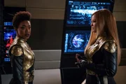 "Despite Yourself" -- Episode 110 -- Pictured (l-r): Sonequa Martin-Green as First Officer Michael Burnham; Mary Wiseman as Cadet Sylvia Tilly of the CBS All Access series STAR TREK: DISCOVERY.