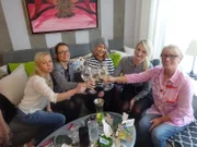 V.l.: Anke, Rebecca, Swantje, Laura und Kandidatin Anneli