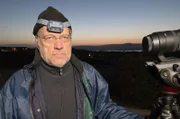 Informatiker Andreas Kerpe aus Deutschland will im norwegischen Örtchen Hessdalen Himmelsphänomene fotografieren.