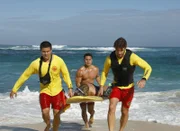 L-R: Kainalu (Alex Aiono), Laka Hanohano (Kekoa Kekumano), Will Ready (Adam Demos)