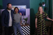 V.l.: Aye, Josh, Sophie Robinson
