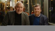 Warum fühlen sich so viele Menschen erschöpft? In seinem Buch "Die große Erschöpfung und die Quellen der Kraft" geht der Bestsellerautor Dr. Andreas Salcher dieser Frage nach und gibt in der "nachtlinie" Anregungen, wie wir unsere Einstellungen ändern und dadurch ein glückliches Leben führen können. Von links: Andreas Bönte mit seinem Gast Dr. Andreas Salcher.
