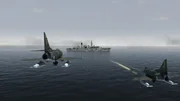 Am 25. Mai 1982 wurde der britische Zerstörer HMS Coventry während des Falklandkriegs eingesetzt.