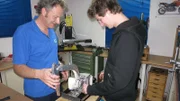 Heinz Sterk and his son Axel
