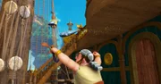 Tinker Bell rettet zwei Fische aus den Händen der Piraten, die aber nicht wissen, dass der erste Fisch die Wasserfee und der zweite der verwandelte Michael ist. Smee versucht, die drei aufzuhalten.