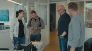 (v.l.n.r.) Daniela Stamm; Philipp Stehler; Michael Naseband; Robert Ritter