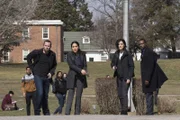 L-R: Kurt Weller (Sullivan Stapleton), Tasha Zapata (Audrey Esparza), Jane Doe (Jaimie Alexander), Edgar Reade (Rob Brown)