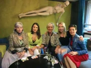 V.l.: Kandidatin Kiki, Maya, Sabine, Christine und Manuela