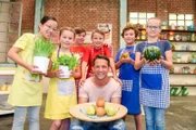 Alex und die Kinder kochen heute mit Birnen.