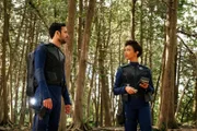 "Si Vis Pacem, Para Bellum" -- Episode 108 -- Pictured (l-r): Shazad Latif as Lieutenant Ash Tyler; Sonequa Martin-Green as First Officer Michael Burnham of the CBS All Access series STAR TREK: DISCOVERY.