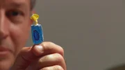 Fort Lauderdale, FL, USA: Designer Jose Blanco derives his inspiration from the blue Jolly Rancher.