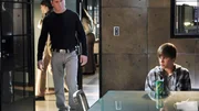 Jason McCann (Justin Bieber, re.) versucht Nicks (George Eads) Gutmütigkeit ausnutzen, um ihn in eine Falle zu locken.