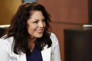 Ist das Opfer der Begierde von Technik-Vertreterin Jenna: Callie (Sara Ramirez) ...
