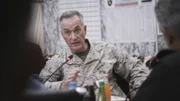 Baghdad, Iraq - Chairman Dunford listens and then talks during meeting with Iraqi forces.