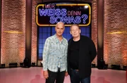 Treten bei "Wer weiß denn sowas?" als Kandidaten an: Der Schauspieler Christoph Maria Herbst (l.) und der Schauspieler Ben Becker (r.).