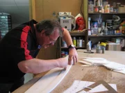 This time the model building cracks are building historical gliders.