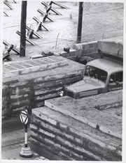 Truck am Grenzübergang 1961