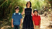 Virginia with her boys Richard and Reagan.