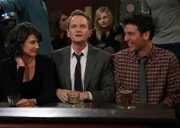 Müssen sich damit zurecht finden, dass Marshall und Lily nach Long Island ziehen: Ted, Barney und Robin.