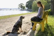 Hund öffnet Frau das Herz: Käthe, Pauls Therapiehündin, Amelie Plaas-Link als Marianne