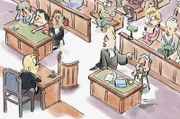 In einem Gerichtsprozess will Professor Schnauzbart aufdecken, warum menschliche Babys versuchen, ihre Eltern in den Wahnsinn zu treiben.