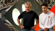 Fußballweltmeister Pierre Littbarski und sein Sohn