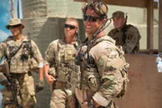 Mogadishu, Somalia - US Army soldiers on a base.