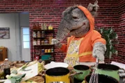TanzTapir will seiner Freundin Singa ein tolles Menü kochen.