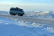 Auch bei minus 59 Grad fahren in Oimjakon noch Autos.