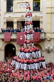 Die Castells, die Menschentürme, erleben in Katalonien goldene Zeiten.