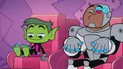 v.li.: Beast Boy, Cyborg