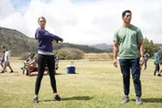 Kate Whistler (Tori Anderson, l.); Kai Holman (Alex Tarrant, r.)