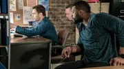 V.l.: Adam Ruzek (Patrick John Flueger), Hank Voight (Jason Beghe), Kevin Atwater (LaRoyce Hawkins). Die Verwendung des sendungsbezogenen Materials ist nur mit dem Hinweis und Verlinkung auf RTL+ gestattet.