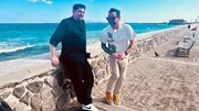 Tim Mälzer (l.) und Hans Neuner.  Die Verwendung des sendungsbezogenen Materials ist nur mit dem Hinweis und Verlinkung auf RTL+ gestattet.