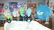 v.li: Jesse, Yumyulack, Terry, Pupa, Korvo