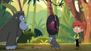 Taylor ist voller Vorfreude, als sie das Gorillababy "Kimea" ihrem Jack vorstellt. Der erwachsene Gorilla hat bisher noch nie einen Artgenossen getroffen.