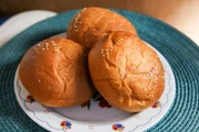 Pan de Yema ist ein lokales Brot, das auf Märkten in ganz Oaxaca verkauft wird.