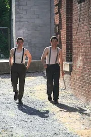 Teen Krays in the alley.