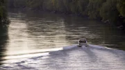 Donaukanal Südliches Ende.