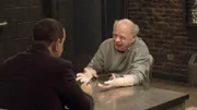 Odafin "Fin" Tutuola (Ice T, l.) und Benjamin Edelman (Wallace Shawn)
