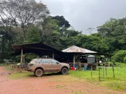 Mitten im Regenwald befindet sich ein kleines Camp der Legion.