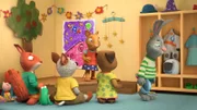 Pip und Posy hatten sich ihre Performance des "Weltraum-Tänzchens" etwas anders vorgestellt.