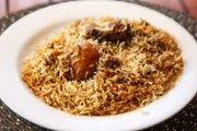 Briani, eine Mischung aus Fleisch, Reis und Gemüse, gilt auf Mauritius als Nationalgericht.