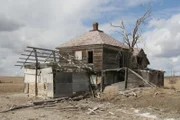 verlassenes Haus in Capa, South Dakota.