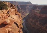 Wie sieht die Zukunft dieses Naturwunders aus? Der Geologe Ryan Crow forscht im sogenannten Toroweap-Gebiet an der Nordkante des Grand Canyons.