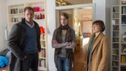 Lars Pöhlmann (Dominic Boeer, l.), Frieda Henschke (Marie-Luise Lux, M.) und Katrin Börensen (Claudia Schmutzler, r.).