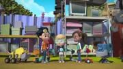 L-R: Bytes, Crush, Whirly, Rusty, Liam, Ruby, Ray, Jack