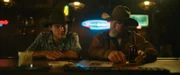Rhett Abbott (Lewis Pullman) and Royal Abbott (Josh Brolin).